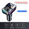 Car FM Transmitter Bluetooth 3.1A Type C Dual USB Car Charger Handsfree Car Kit Plug and Play Support TF Card U-Disk MP3 Player