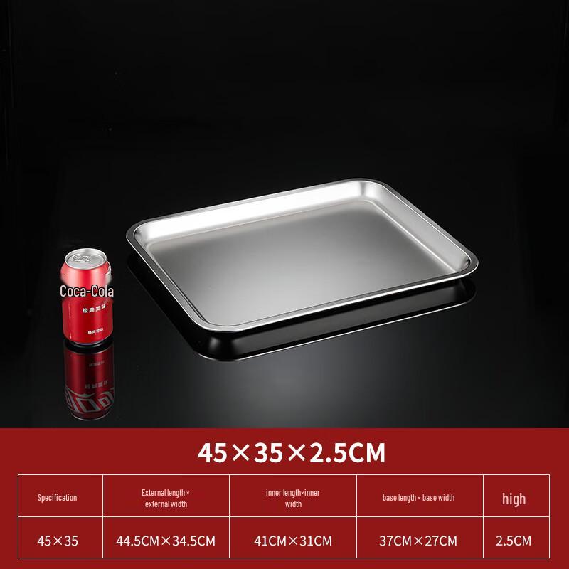 304 Food Grade Stainless Steel Commercial Serving Pan