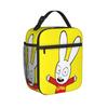 Sacs-repas isothermes Simon Super Lapin pour Hommes Femmes Sacs Contenants Alimentaires Refroidisseur Thermique Portable Boîte Bento Pour Pique-nique