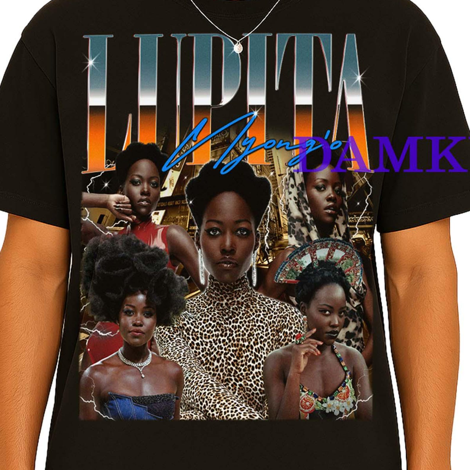 Lupita Nyong O Shirt, Lupita Nyong o Retro Fan Tees, Lupita Nyong o Bootleg Tshirt, Lupita Nyong o Vintage T-shirt, Hollywood Actress Tee 2XL