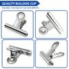 6pcs Food Bag Sealing Clips, Reusable Heavy Duty Stainless Steel Clips, Multipurpose Air Tight Seal Clip, Home Accessories