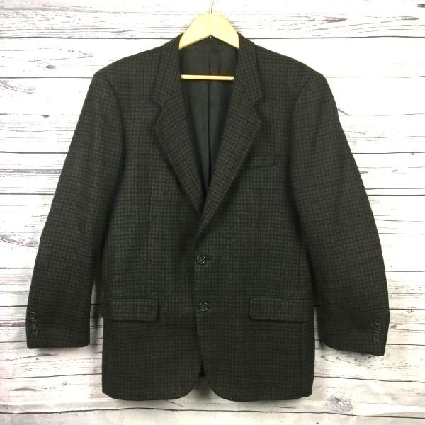 

Paul Smith Blazer Jacket Mens L Dark Green Brown Wool