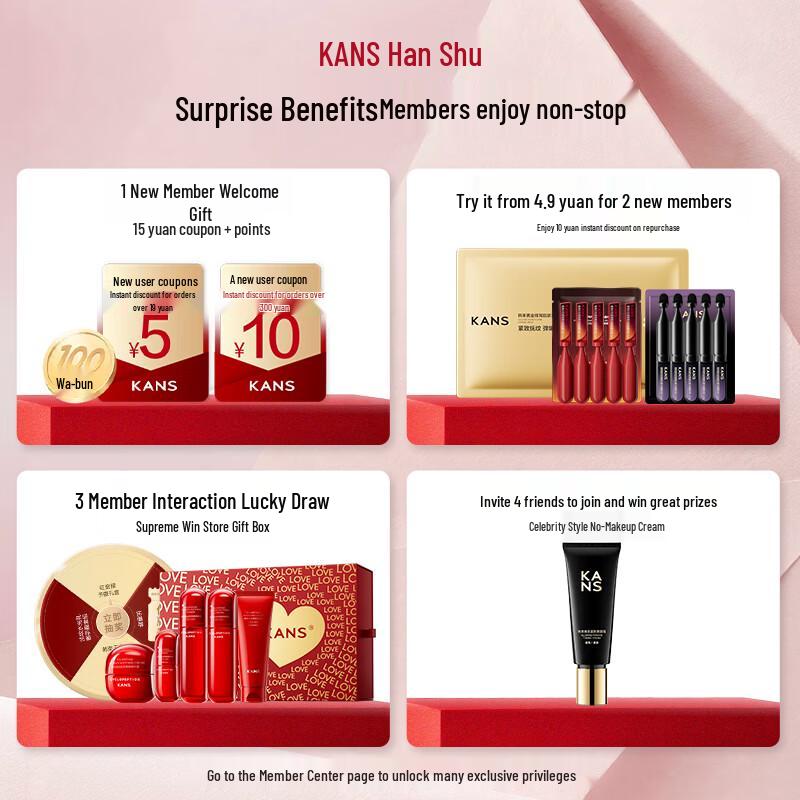 Kans Flash Charge Peptide Serum Ampoules