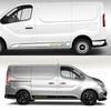 4Pcs/Lot Car Both Side Stripes Stickers Custom Decor Camper Van Graphics Vinyl Decals Auto Tuning Accessories For Fiat Talento