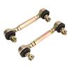 2 Stück Spurstangenkopf 10mm Gewinde Stahllegierung Stabilisatorstangenende Set für 50cc 70cc 90cc 110cc 125cc