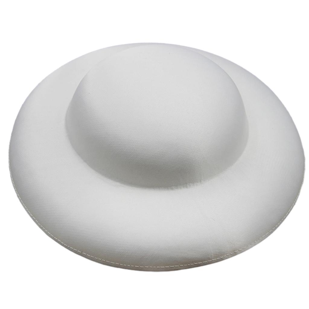 Elegant Vintage Fascinator Hat Base DIY Round Saucer for Tea Party Costume Exquisite French Fascinator Base Perch