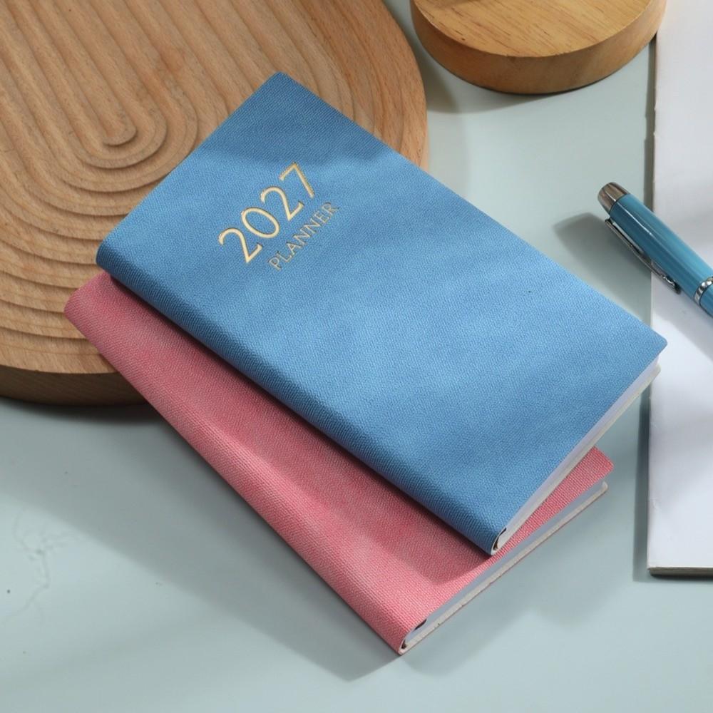 A6 Daily Planner Notebook 2027 Travel Planning Journal Portable Pocket Notebook  School Students