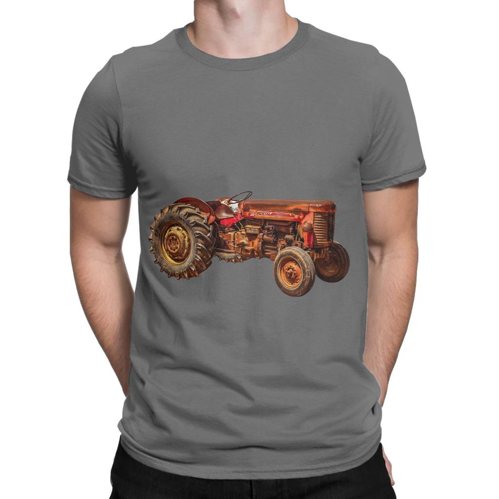 Rusty Massey Ferguson Tractor154 Graphic Funny 100 Cotton TShirt Massey Ferguson Tees Tops For Unisex