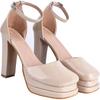 Shoetopia Women'S Sandal (6 Uk) /Cream