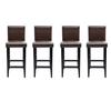 Lot de 4 tabourets de bar Chicago 160717