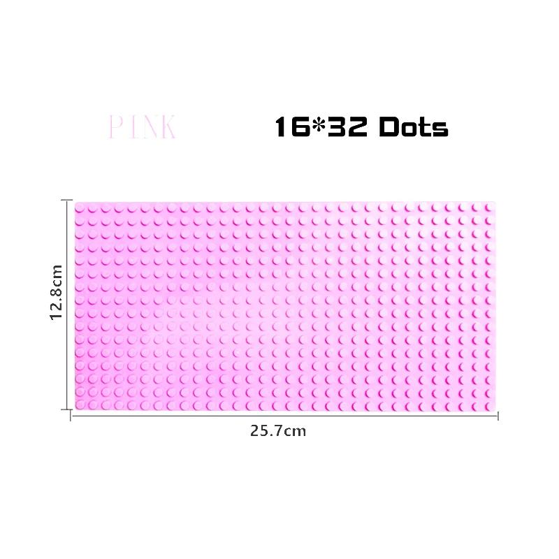 Classic Blocks Base Plates 32x32 16*32 Dots Road River BasePlates MOC Building Bricks City Dimensions Figures Construction Toys