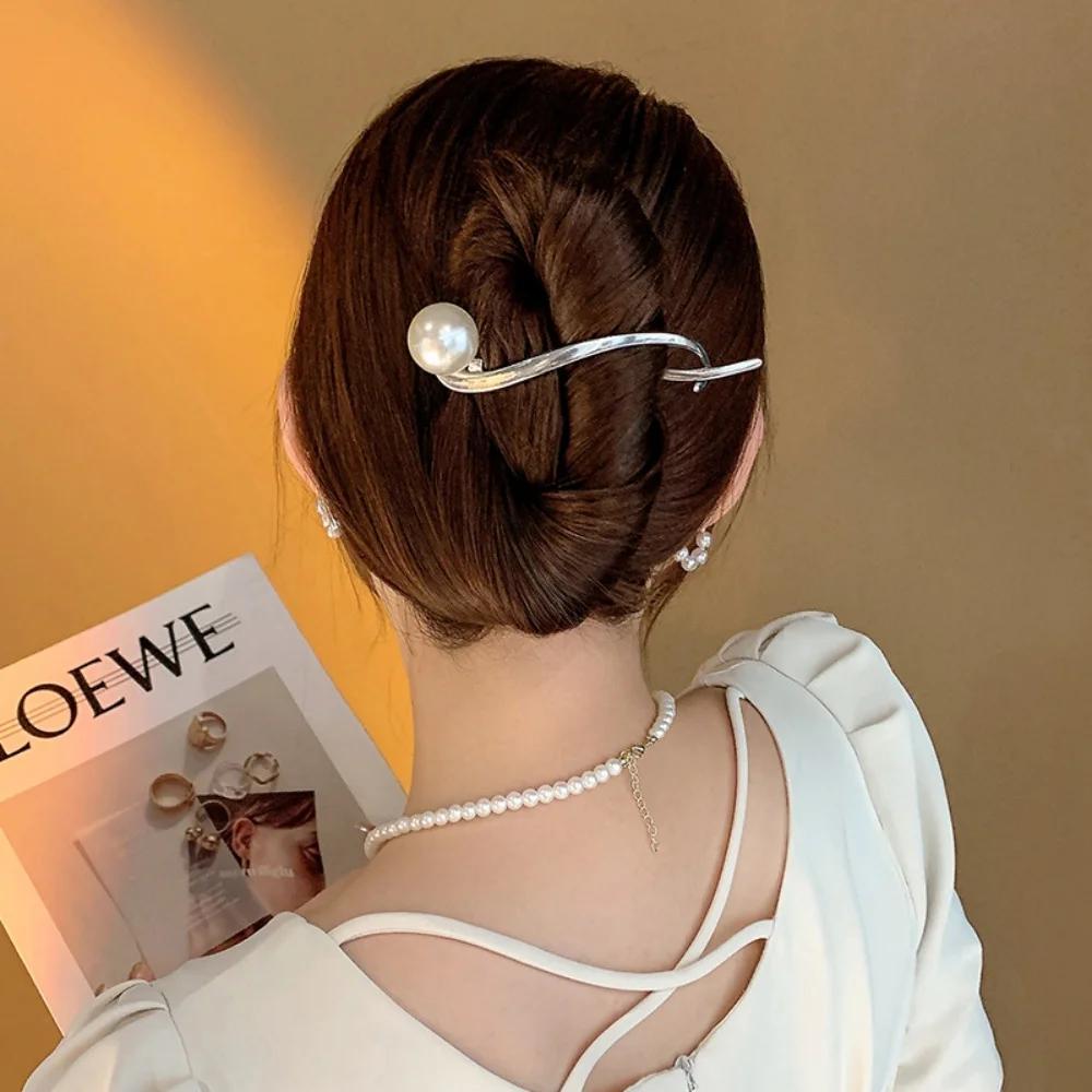 New Metal Hair Clasp Barrettes Irregular Women Hair Clip Pins Girl Claw Headdress Korean New Hairpins Gift Hair Accessories