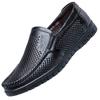 Fashion Genuine Leather Shoes Men Loafers Breathable Summer Mens Casual Shoes Soft Comfortable Leather Male Footwear