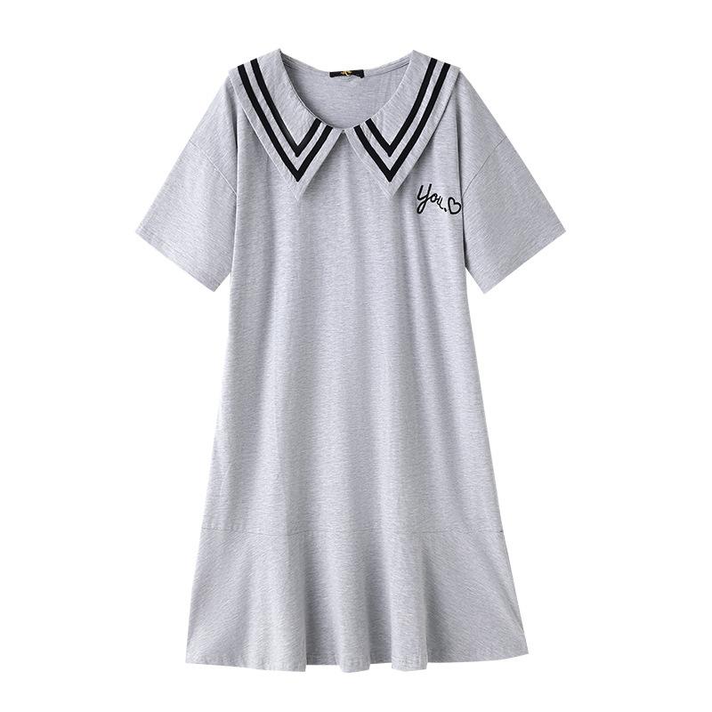 

Юбка-рыбий хвост для женщин больших размеров средней длины, летняя новая утягивающая футболка-юбка 6XL серый