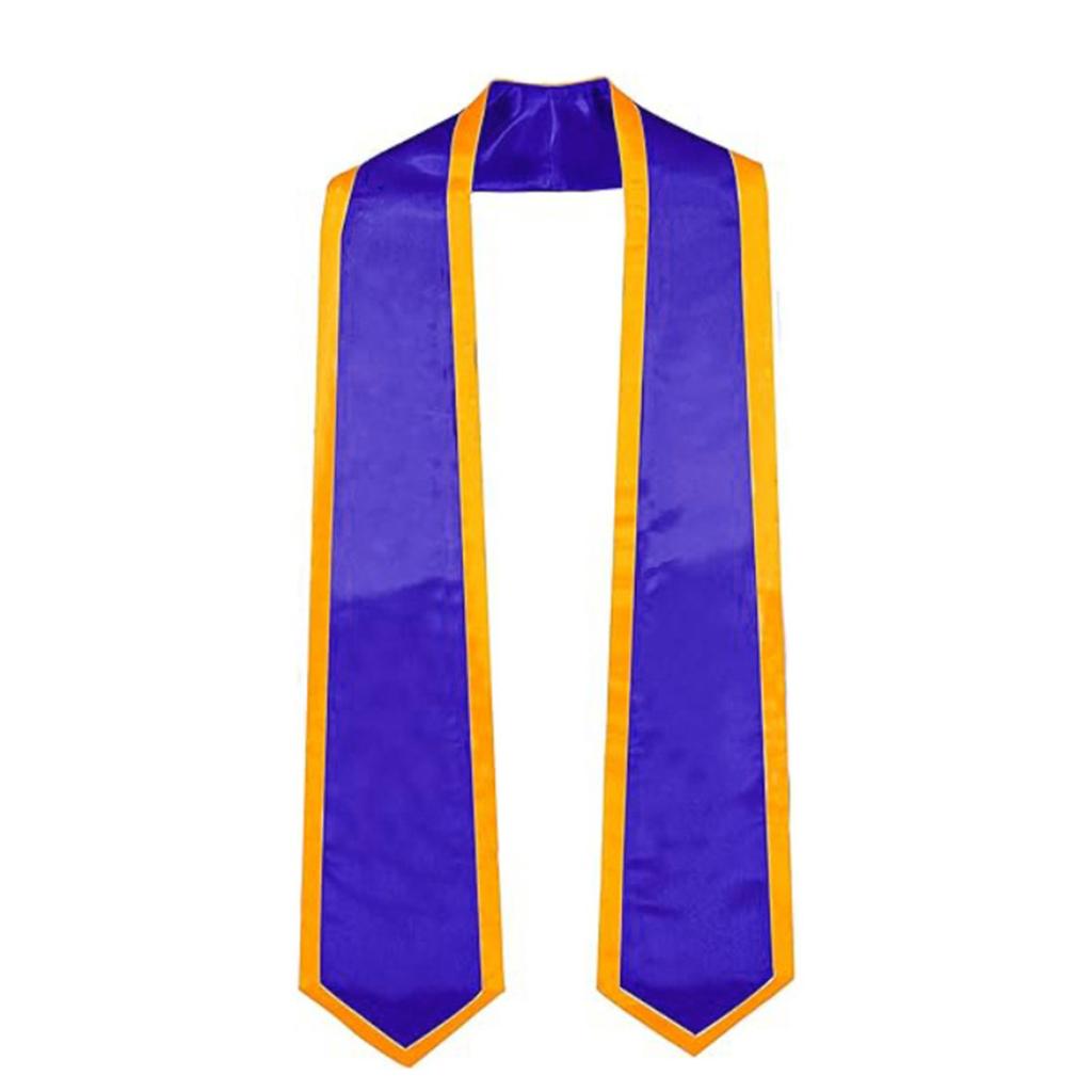 College Graduation Ribbon Ceremonial Shoulder Strap Award Satin Shawl Gift