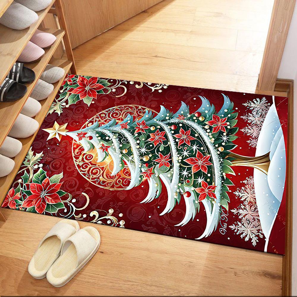 Christmas 202 Area Rug Perfect for Hallway Dormitory Dining Room Outdoor Antislip Carpet Office home decor Spiritual Gift