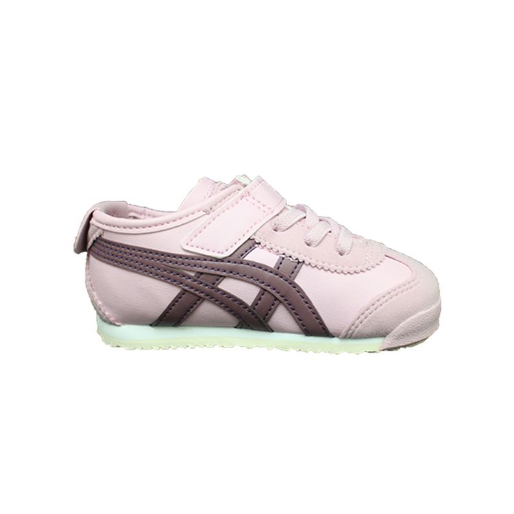 Onitsuka Tiger Mexico 66 Casual Comfortable Non-Slip Breathable Lightweight Low-Top Walking Shoes Baby Shoes Light-Pink C6B5Y-700