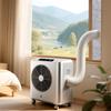 Portable AC Window Vent Kit Air Conditioner Insulating Panel Insulation Vent Kit Home Basement Garage Bedroom Living Room