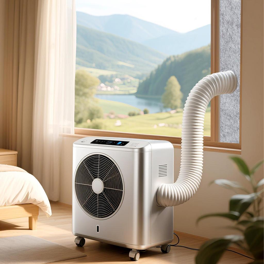 Tragbares AC Fensterlüftungsset Klimaanlage Isolierpaneel Isolierung Lüftungsset Zuhause Keller Garage Schlafzimmer Wohnzimmer