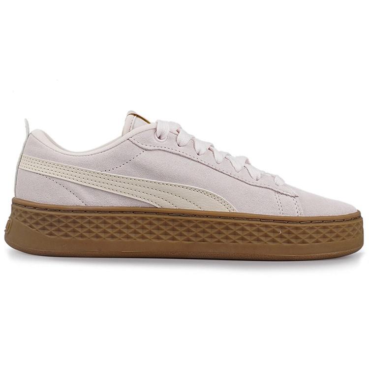 (WMNS) PUMA Smash Platform Suede 'Rosewater' Women's 366488-15