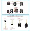 3+1 Buttons Replacement Key Fob Cover Case fit for Honda 2003-2012 Accord 2006-2013 Civic EX 2009-2015 Pilot 2005-2006 CR-V Ridgeline Odyssey Keyless