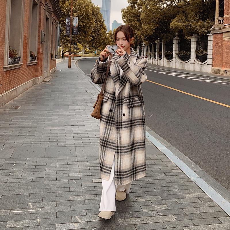 The New Winter Winter Age-Defying Versatile Long Woolen Coat Is Trendy For Comfort, Skin-Friendly, And Casual, Enhancing Quality