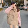 New cotton vest women's autumn and winter short small popular fashion outer wear cotton vest jacket