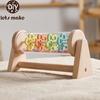 Montessori Rain Stick Toy For Babies Wooden Rainmaker Musical Shakersensory Educational Instrument For Toddlers 6-12 Months