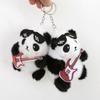 Panda Plush Toy Keychain For Bags And Gifts With Soft Pp Cotton Filling And Animal Design
