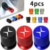 4PCS Colorful Car Accessories Car Tire Valve Cap For Polestar 1 Polestar 2 Polestar 3 Polestar 4 Polestar 5