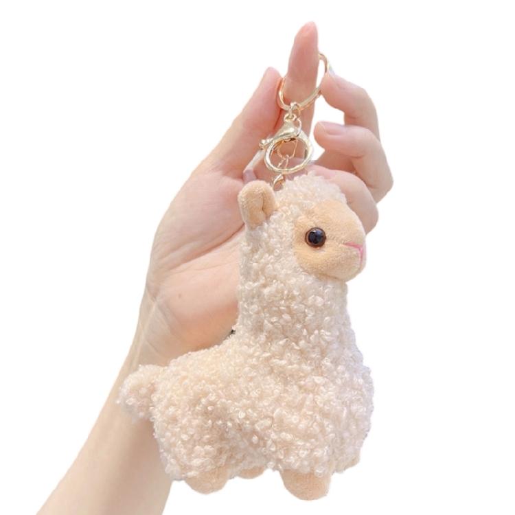 Mini Alpacas Themed Key Ring Cute And Practical Addition To Your Essential Lightweight Keychain Accessory