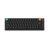 NuPhy Air75 V3 JIS Japanese Layout Wireless Mechanical Keyboard RGB Gasket Blush Switches Hot-Swappable (88 Keys, 75% Layout, Knob, Backlighting,