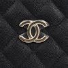 Chanel Diamond Pattern Leather Chain Shoulder Strap Caviar Grain Embossed Cowhide Hobo Bag Tote Bag Shopping Bag Messenger Bag Women'S Black