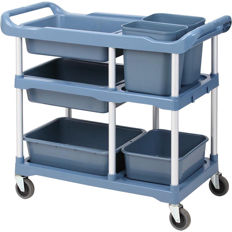 Gu Rou 3-Tier Mobile Restaurant Service Cart