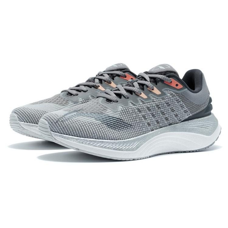 New LiNing YueYing Abrasion Resistant Breathable Low Top Running Shoes Frost Gray ARHR145-4