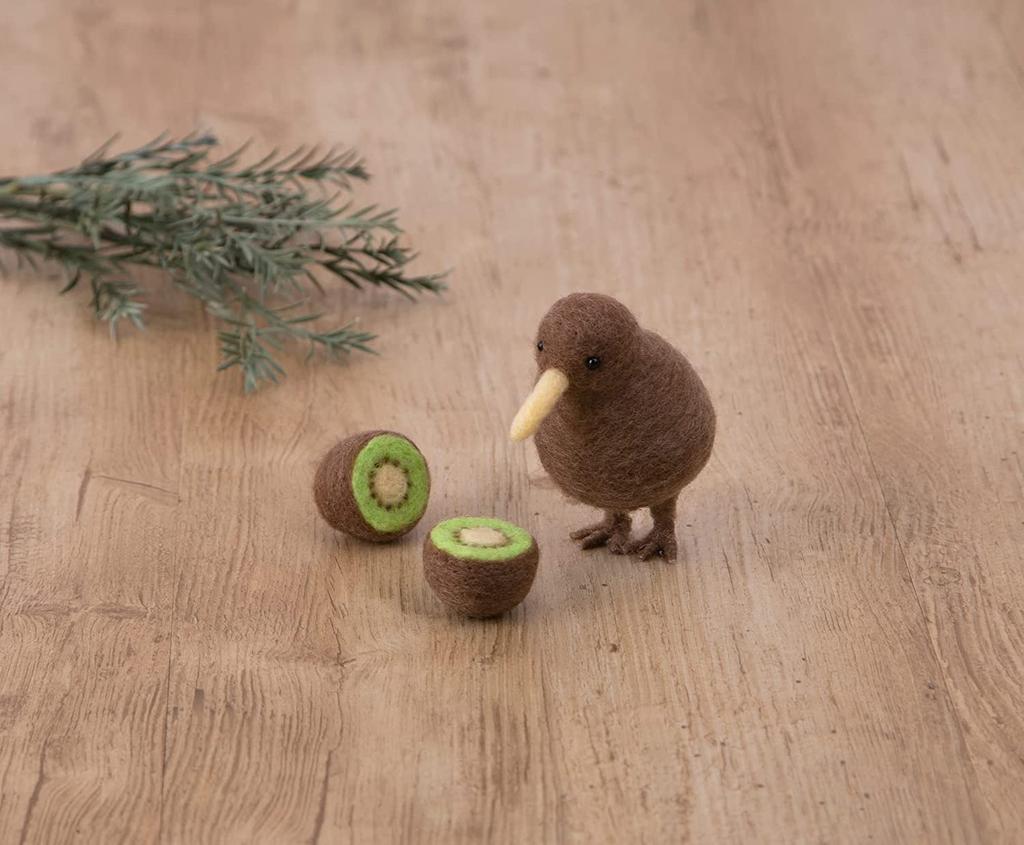 Hamanaka Needle Felted Animals Kiwi H441-595