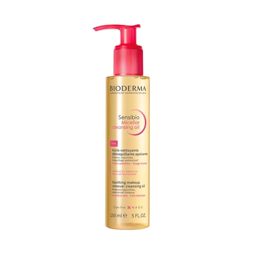 Bioderma Micellar Cleansing Oil 150mL - For Sensitive Skin. Cleansing oil, makeup remover,