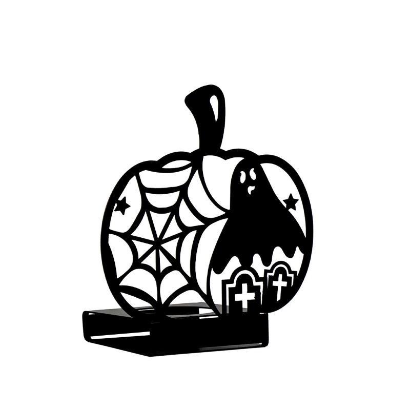 Halloween Schmiedeeisen Heimatmosphäre Dekoration Kerzenständer Kerzenlampe Heim Kreative Dekoration Kerzenhalter