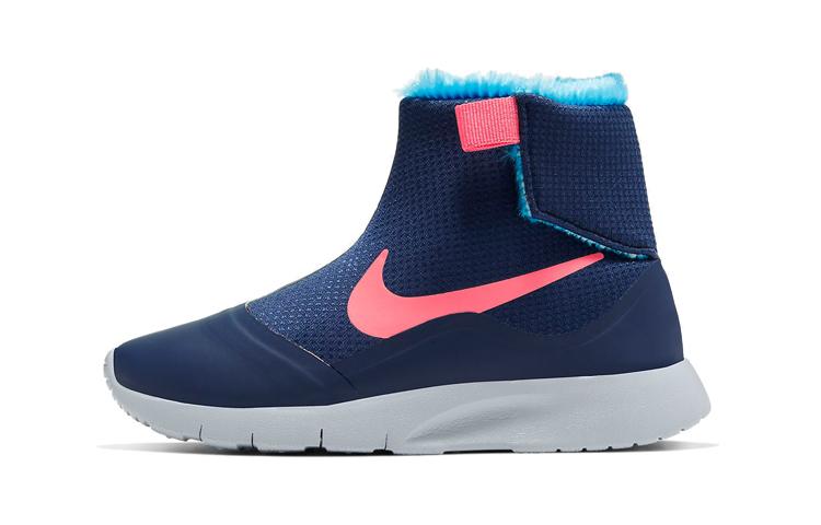 

Nike Thermal High top Sports Casual Shoes Blue Pink Children Aged 3 7 Years Old 922871-400 32