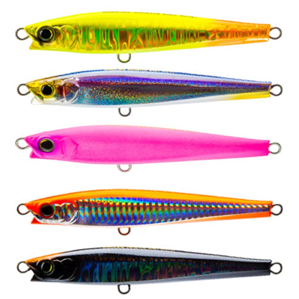 

HERCULES 40г Тонущий Карандаш 15 Цветов Длинный Длинный Тонущий Все с Морским Окунем Набор из или 5 Приманок, В наличии, Заброс, Проводка, Минноу, Крючки, Приманка, 2, 3,