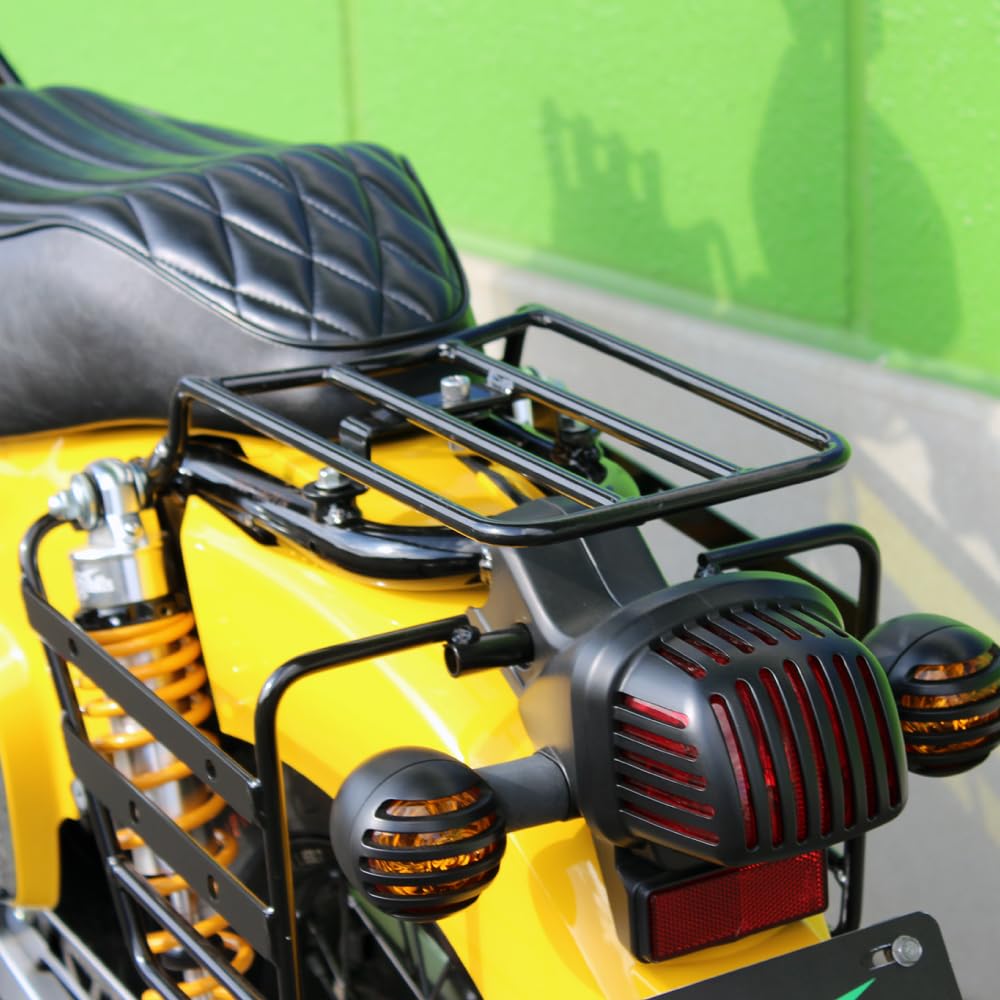 Mr. Quick Rear Carrier for Honda CC110 Cross Cub JA60/JA45 (Black)