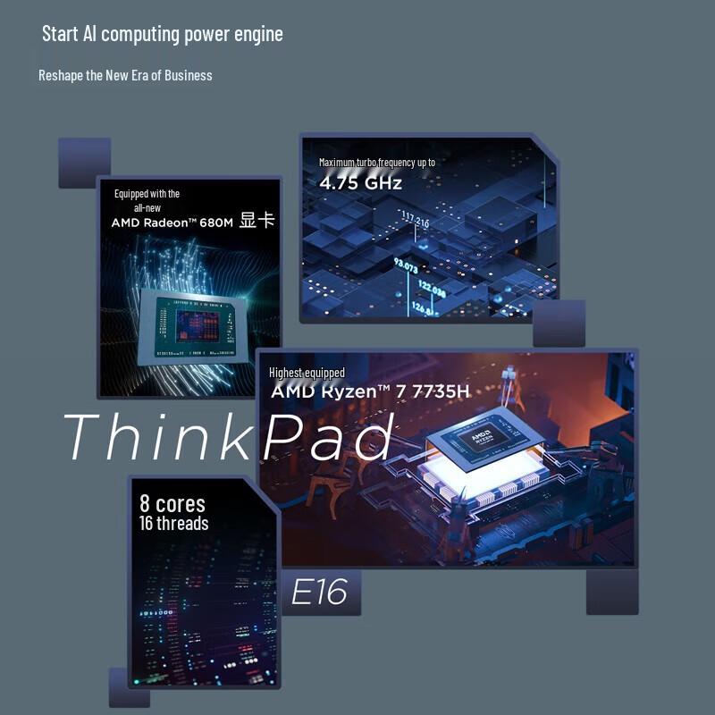 

Lenovo ThinkPad E16 16-inch Laptop (CN version)