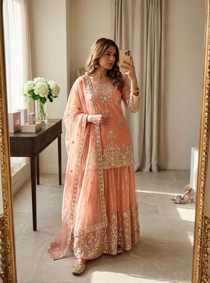 Dizaineru Indijas Bolivudas Salwar Kameez Pakistānas