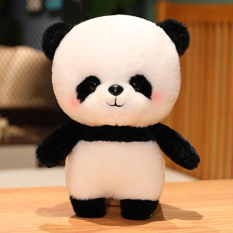 

Tube Bamboo Panda Plush Toy Stuffed Animal Doll Bedroom 2830cm Decorations Naked Panda