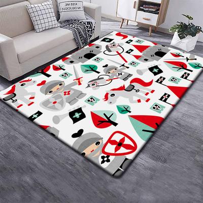 Cartoon Anime Schöne Malerei Teppich für Wohnzimmer Große Fläche Teppich Schwarz Weicher Teppich Wohndekoration Matten Boho Teppiche Picknick