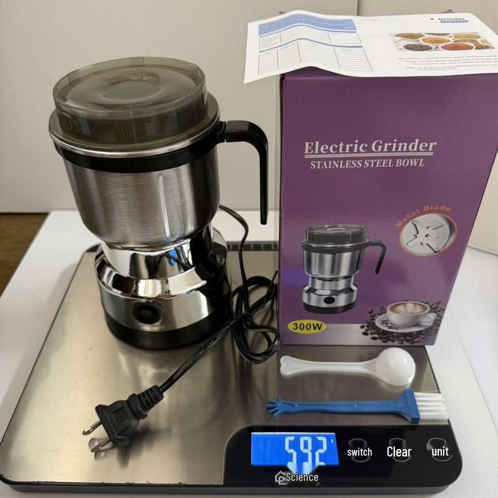 Household Coffee and Bean Powder Grinder Machine