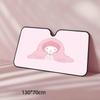 M-My Melody Car SunShade Windscreen Front Window Visor 70x130cm Sun Visor Solar Protect Plaid Gift Novelty Car