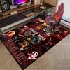 Horror Movie Characters Collage Carpet, Chair Rug,Rug for Office Bedroom living rooms, Doormat decor Fan Gift Christmas Gift