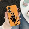 Black Cat Staring Eye Phone Case For HUAWEI NOVA Y70 3I 7I 8I 9SE P30 Y9 HONOR 8X 9X 20 90 X5 X6B X7A X7B X8B X9 X9B X9A Case