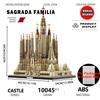 Imens 10045 Bucăți Sagrada Familia Spania Clădire Repere Blocuri de Construcție Dificile Arhitectură Cărămizi de Asamblare Model Biserică Barcelona Cadouri